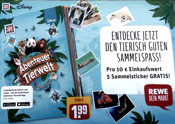 Löwengewinnspiel bei REWE