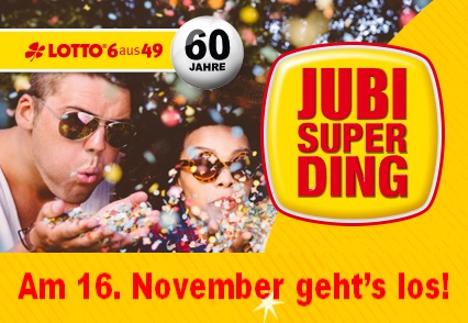 Auch bei Lotto Ellerbrock (im REWE Markt Schlangen) startet am nächsten Montag das 'JUBI SUPER DING'