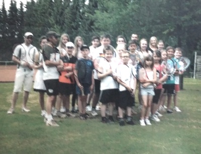 Die Jugend im Tennis Club Schlangen