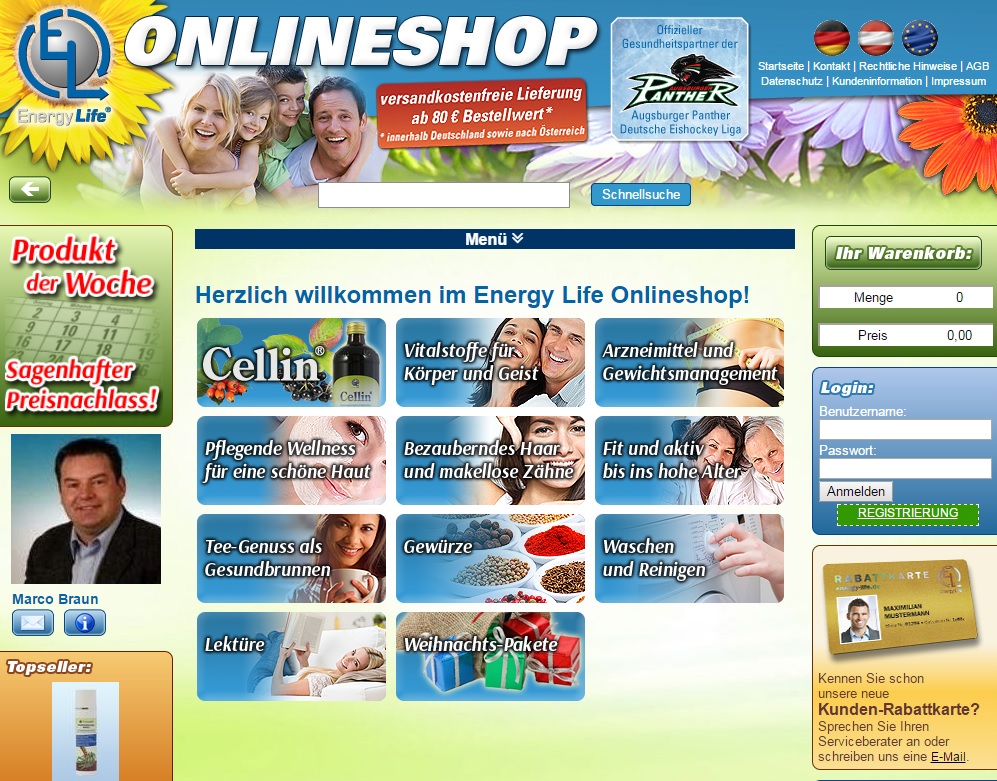 Der Onlineshop für Gesundheitsbewusste: vitalstofftipp.de