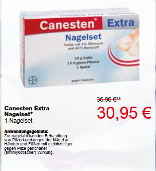 Canesten Extra Nagelset