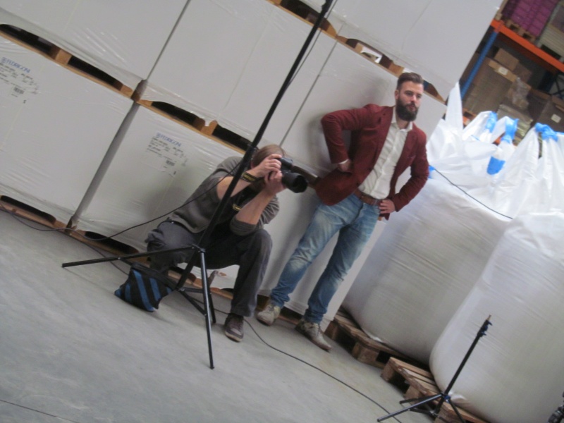 Fotoshooting bei unitrans Hauptvogel GmbH