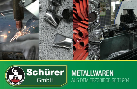 Schürer Metallwarenfabrik GmbH in Grünhain-Beierfeld.