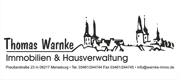 Thomas Warnke Immobilien & Hausverwaltung in Merseburg.