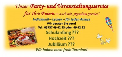 Partyservice der Bauernstube und RFW