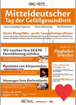 Mitteldeutscher Tag der Gefäßgesundheit 16.9.2017 in Dresden