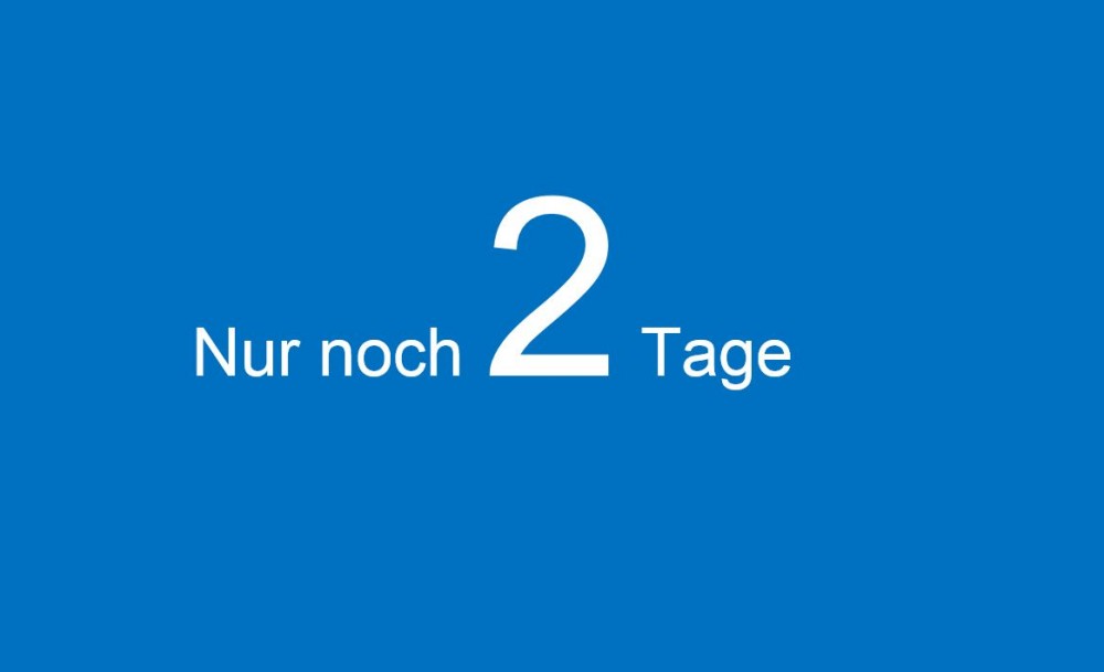 Chance zum Wechsel nutzen - nur noch 2 Tage möglich - 30.11.