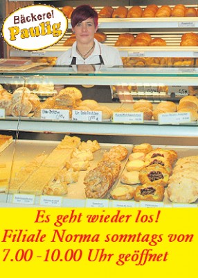 Endlich wieder frische Sonntagsbrötchen