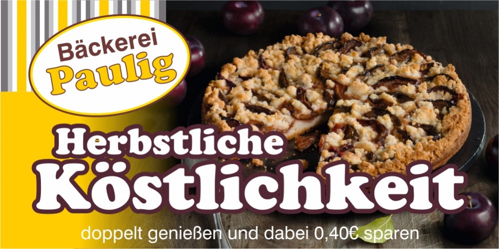 Der Herbst ist da und passend dazu: herbstliche Köstlichkeit