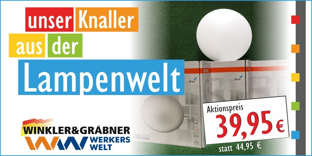 unser Knaller aus der Lampenwelt