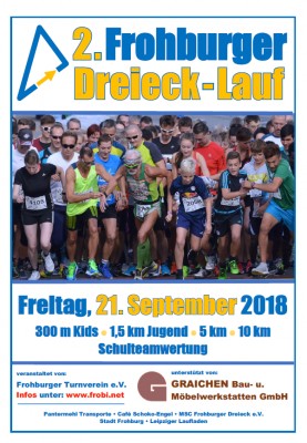 Endspurt: Anmeldung zum Dreieck-Lauf in letzter Runde