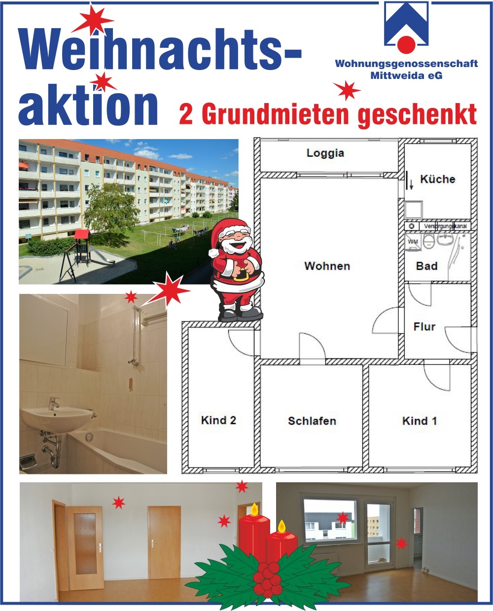 Unsere WohnungsWeihnachtsaktion