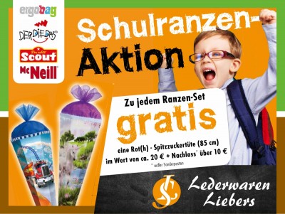 Unsere Schulranzen-Aktion