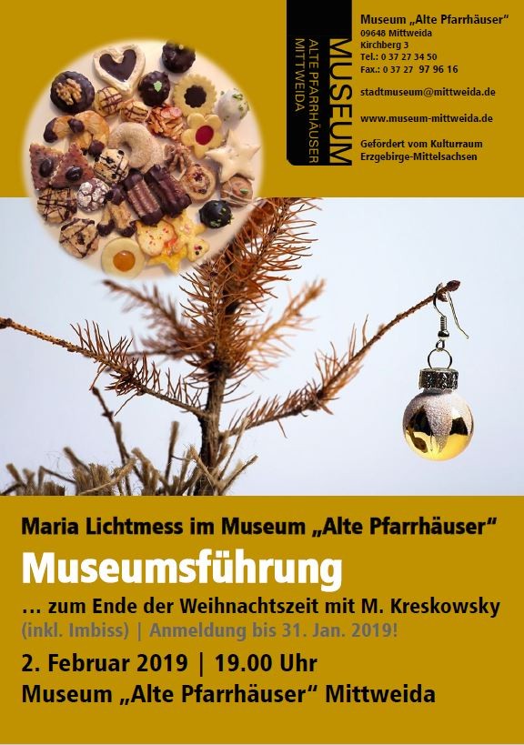 02.02. "Lichtmess im Museum" 19.00 Uhr