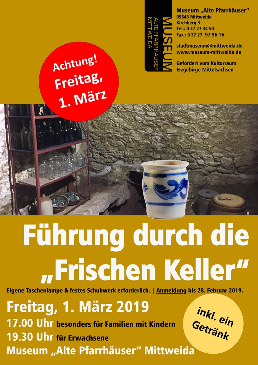 Führung durch die "Frischen Keller"