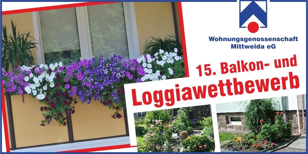 15. Balkon- und Loggiawettbewerb gestartet!