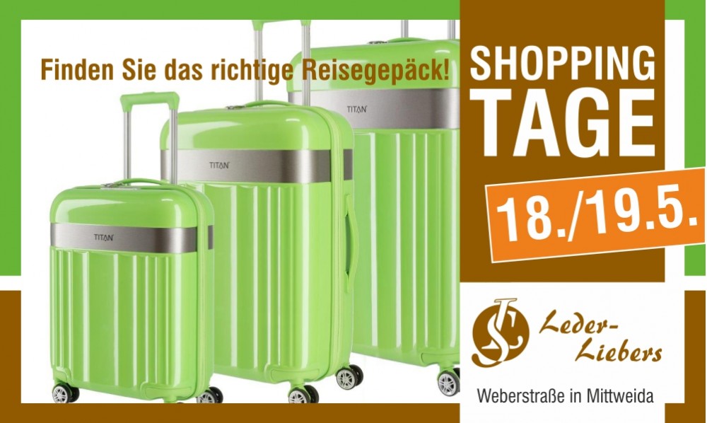 Shoppingtage am 18. und 19. Mai