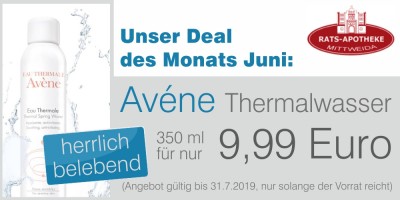 Unser Deal im Juli bringt Erfrischung für die Haut.