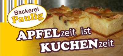 Apfelzeit ist Kuchenzeit