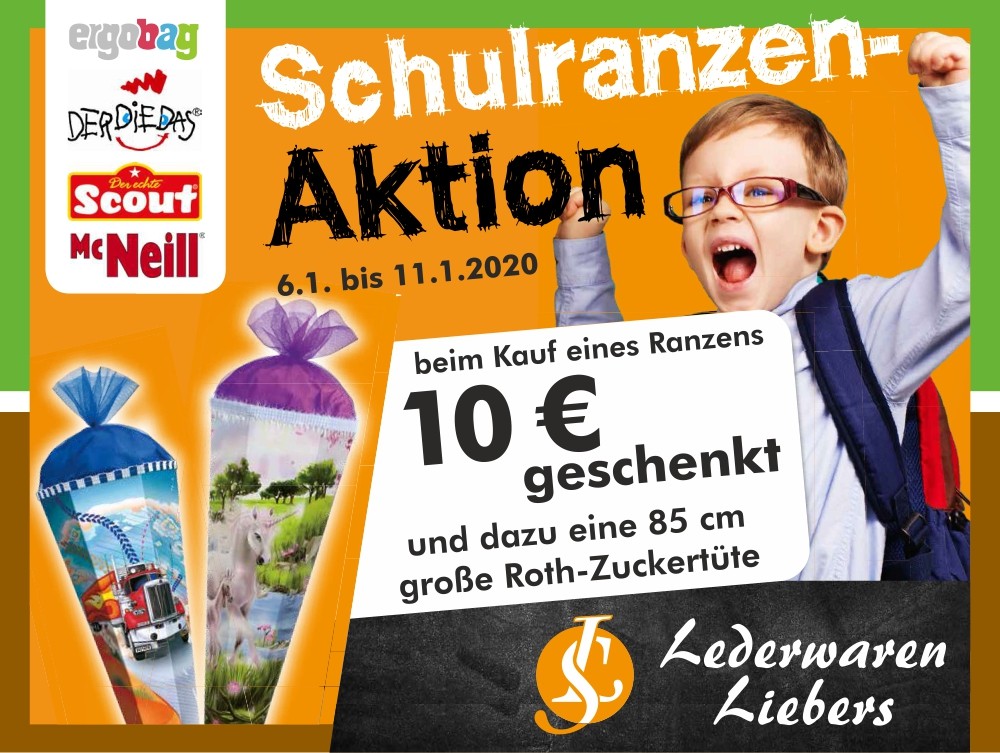 Guter Start ins Neue Jahr mit der Schulranzenaktion