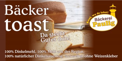 Toastbrot vom Bäcker