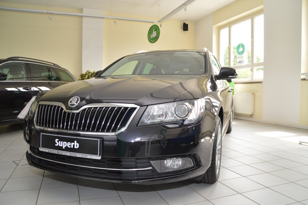 Skoda Superb im Autohaus Möckel