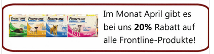 Frontline gegen Flöhe und Würmer bei Katzen und Hunden
