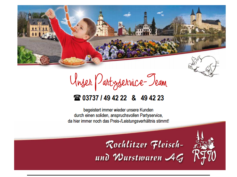 Partyservice RFW in Rochlitz